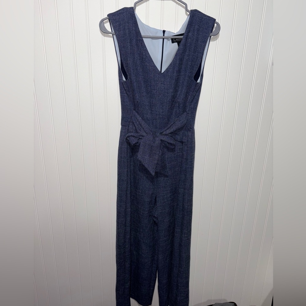 Connected Apparel Elegant Blue Jumpsuit| Size 8 - Picture 2 of 4